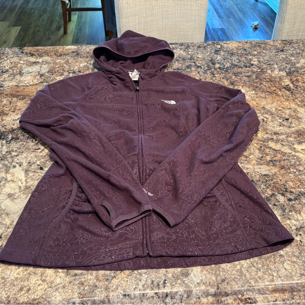 Women's The North Face fleece Purple Jacket